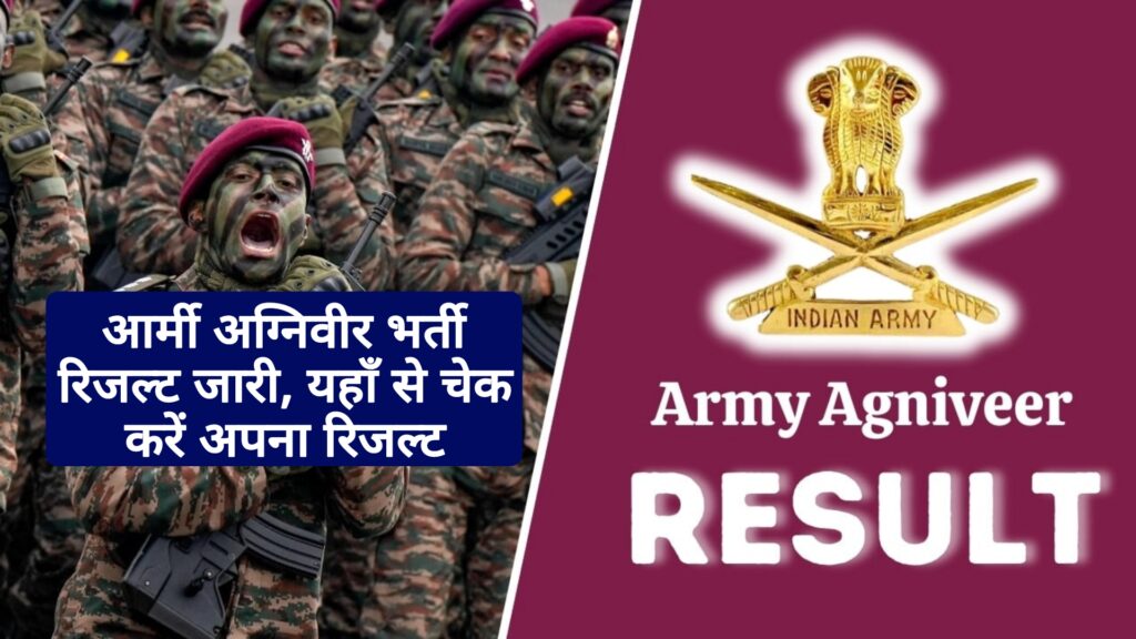 Army Agniveer Results 2024 Out